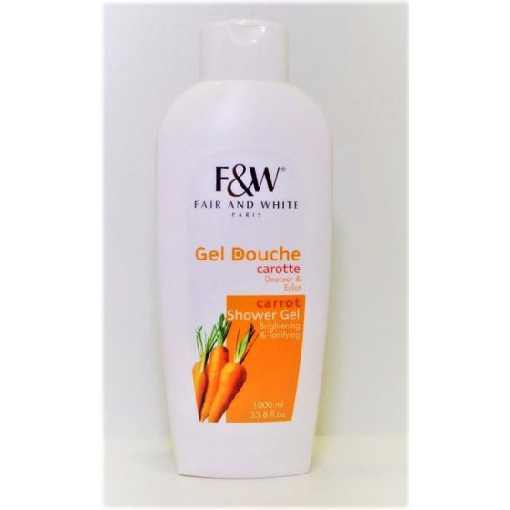 GEL DOUCHE F&W Carotte