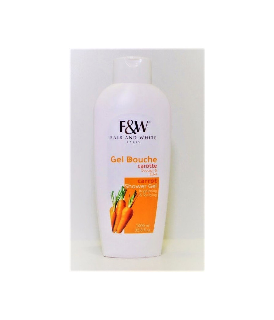 GEL DOUCHE F&W Carotte