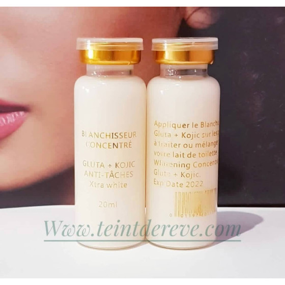 BLANCHISSEUR  CONCENTRE gluta,kojic