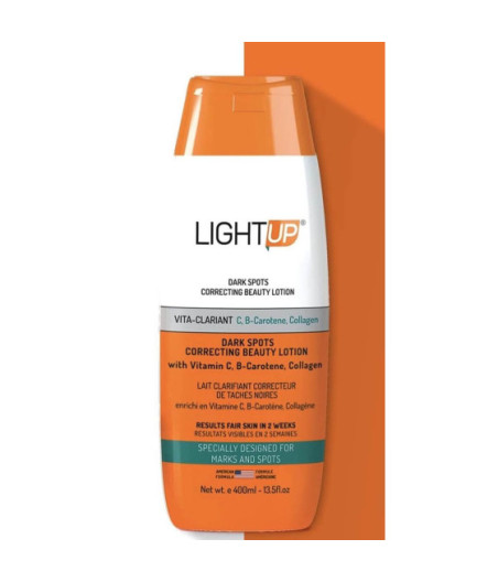 light up lait eclaircissant